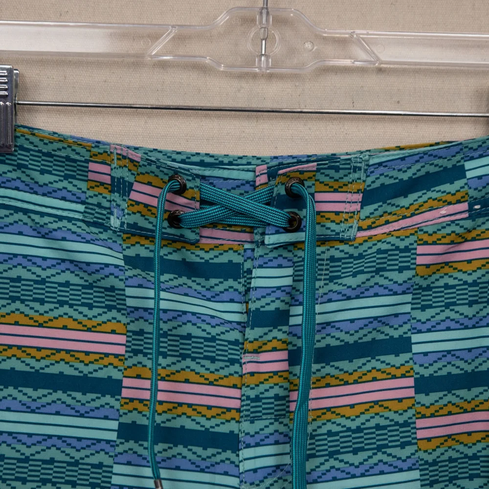 Saxx Betawave 2N1 teal pink interior liner board shorts-36